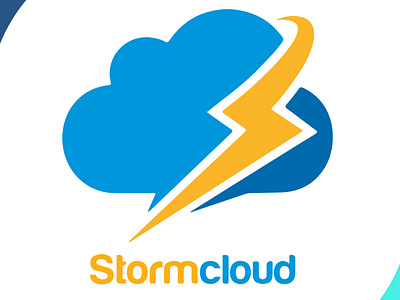 stormcloud art blue brand brand identity branding cloud design design art flat icon illustration logo logodesign mascot design storm stormcloud symbol vector
