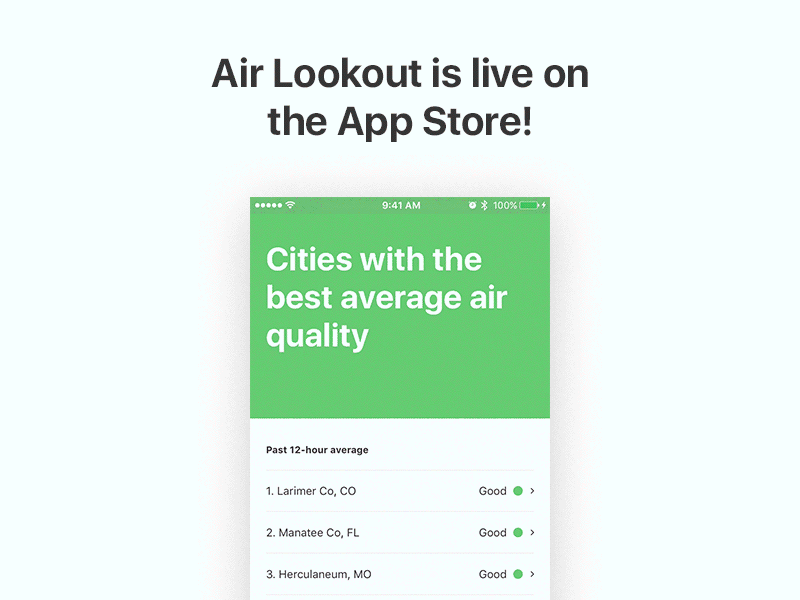 Air Lookout is live!!