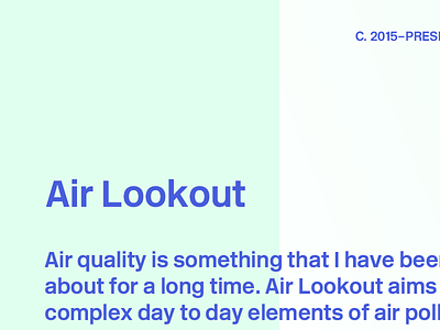 Portfolio Preview 2 air lookout case study colors portfolio