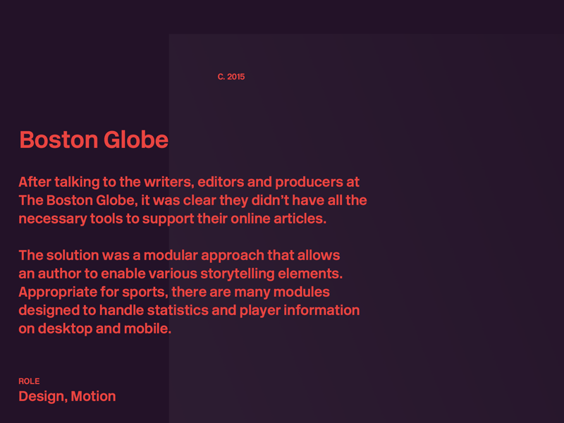 Portfolio Preview 7 boston globe case study colors portfolio
