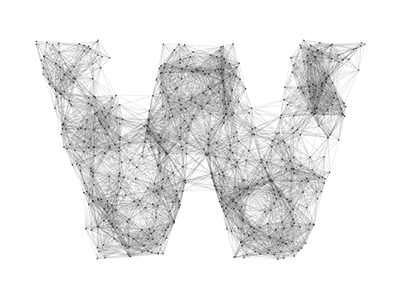 Animated Letterform Experiments with Processing