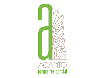 Acanto Parque Residencial branding graphic design logo