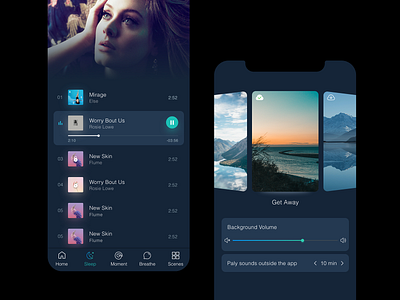 Music App app ui