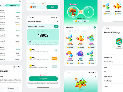 App app design ui