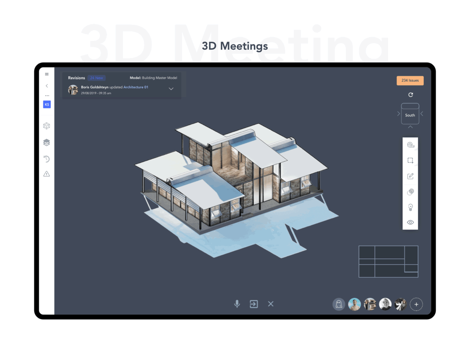 BIM Collaboration 3D Meeting