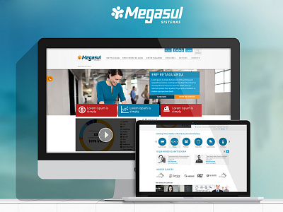 Megasul Web Presence Redesign branding ux web branding webdesign