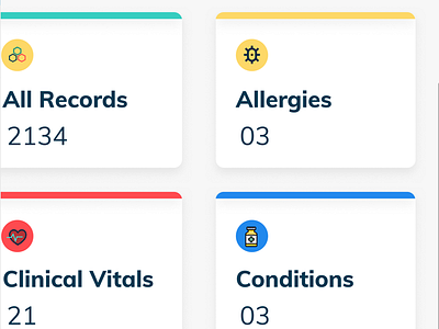 Health Management App Preview app health ui ux