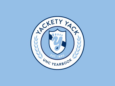 Yackety Yack chapel hill logo north carolina tar heels unc yackety yack
