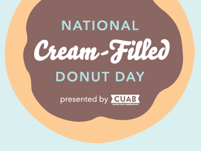 National Cream-Filled Donut Day cream filled donut dont