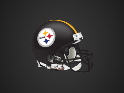 Pittsburgh Steelers helmet football helmet nfl pittsburgh steelers