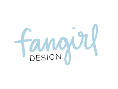 Fangirl Design design fangirl logo