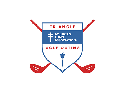 Triangle ALA Golf Outing golf golf logo golf outing logo raleigh