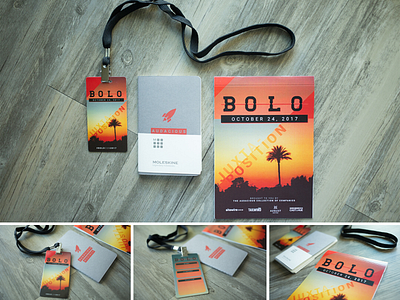 Print Design — BOLO Conference badge design conference design conference materials notebook design print design program design
