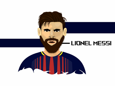 Vector Art Lionel Messi ball barca barcelona football footballer lionel messi messi soccer sport vector vector art