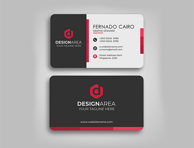 Creative Corporate Business Card Design black brand brand design brand identity branding business business card business card design businesscard card card design commercial corporate creative design flyer graphic design stationery visiting card visiting card design