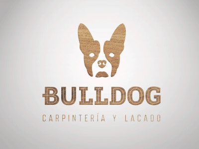 Bulldog Carpentry bulldog carpentry carpintería design graphic logo sevilla seville