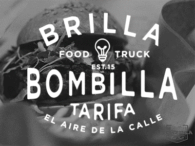 Shirt design Food Truck Brilla Bombilla