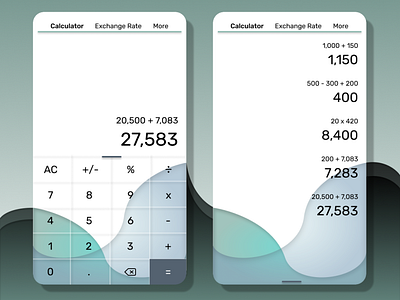 Daily UI #004 Calculator branding challenge daily daily ui 004 dailyui design illustration minimal ui ux vector