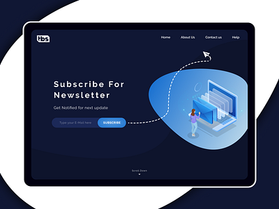 Daily UI 026 Subscribe