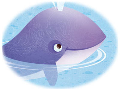 Balena illustration sea whale