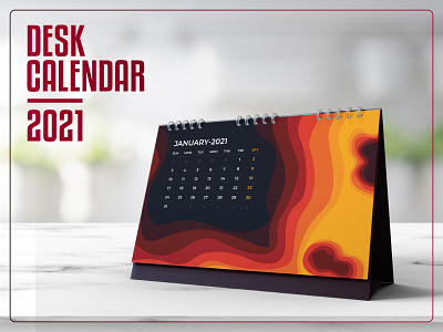 Calendar Design branding business calendar calendar 2021 calendar design colors company design desk calendar desk calendar 2021 graphic design happy new year modern design papercut print design professional shades trending vibrant wall calendar