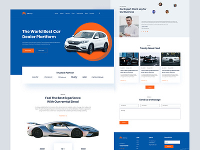 Car Dealer Landing page