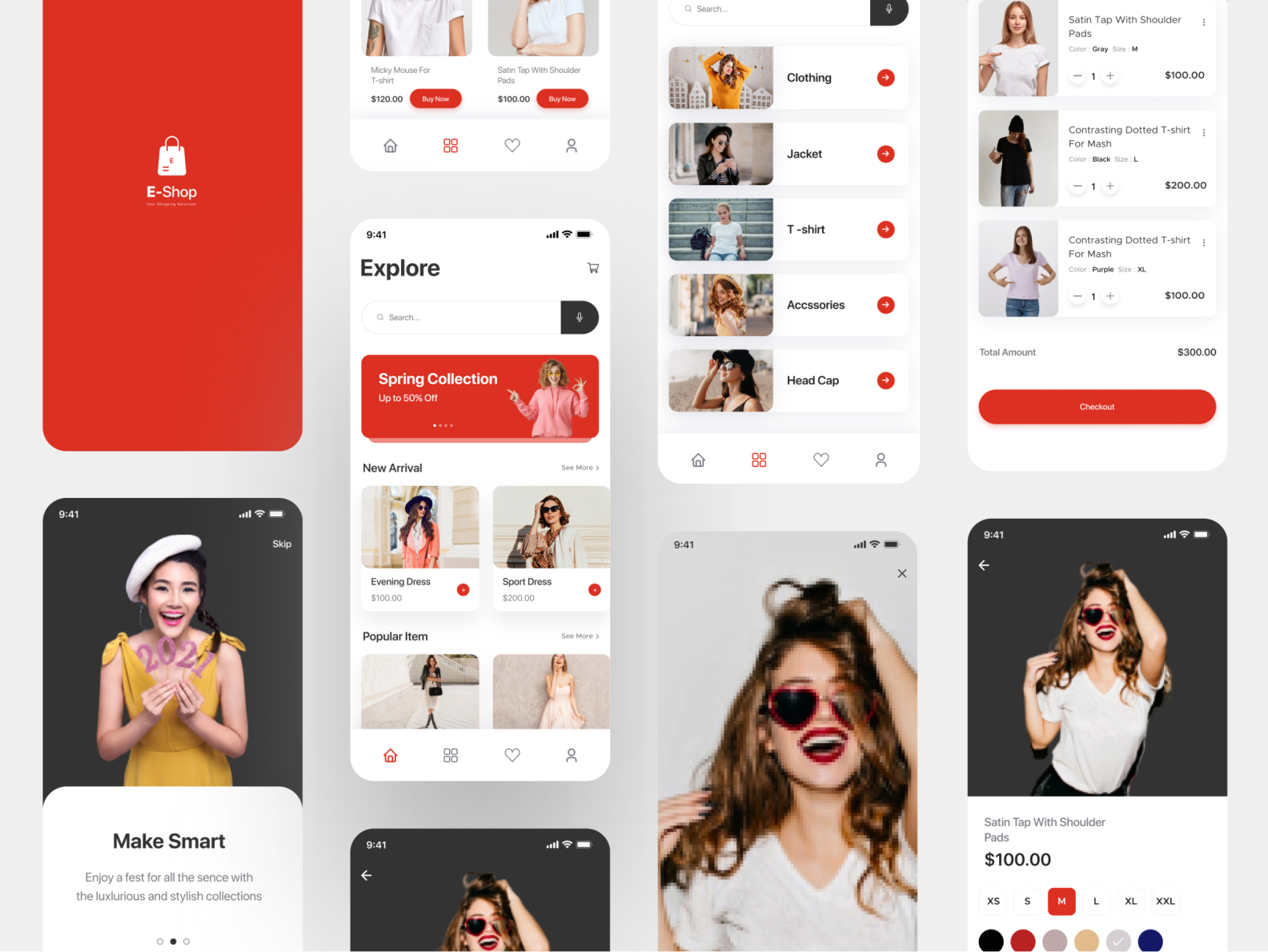 Ecommerce - Mobile App by Albert Rajib on Dribbble