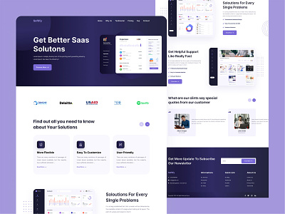 Saas website