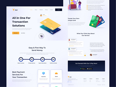 Money Transfer landing page branding design design financial fintech fintech landing page fintech website landingpage logo maoney transfer website money transaction money transfer money transfer landing page payment gateway uiux web design web template web ui website