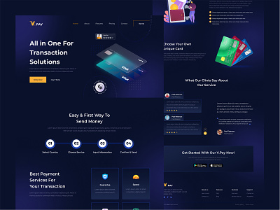 Money-Transfer-Landing-page- financial fintech fintech landing page fintech website landingpage maoney transfer website money transaction money transfer money transfer landing page payment gateway uiux web design web template web ui website