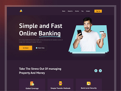 Online-Banking-landing-page