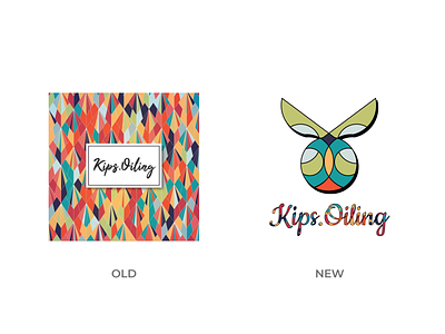 Kips.Oiling Redesign Logo brand brand design essential oil logo logo design logodesign oil redesign