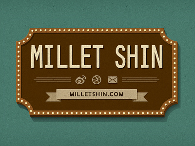 For my new website blog branding dribbble millet shin website