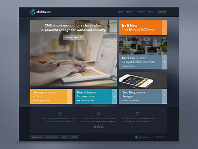 Ekklesia360 Redesign