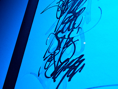 - art arte caligrafia calligraphy colapen gestual ink tinta tiralineas