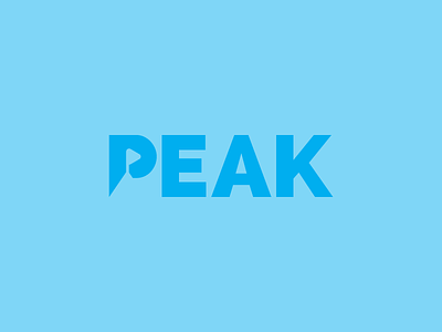 Peak 02 flag logo logotype marker mountain peak raleway raleway heavy