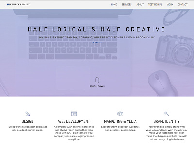 My Portfolio Website (Update) css design development html javascript portfolio web