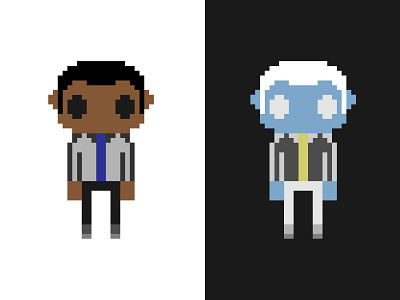 Pixel Me And Zombie Me