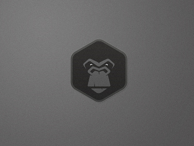 Gorilla adelino ape black brand brazil digital gorilla icon logo luiz monkey polygon