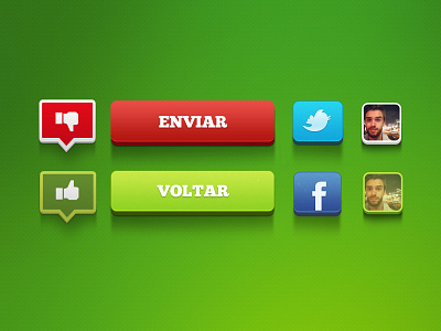 Dribbble Guarana 3 app brazil button design facebook green guarana interface soda ui ux web