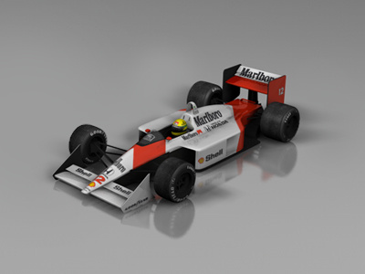 Senna Mclaren 88 3d 4d 88 ayrton brazil cinema digital driver f1 formula icon mp4 4 one race racing render senna