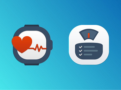 Healthcare technology icons