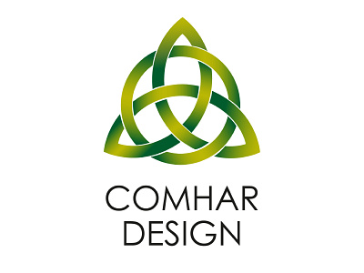 Comhar Design branding design gradient identity logo logotype mark vector