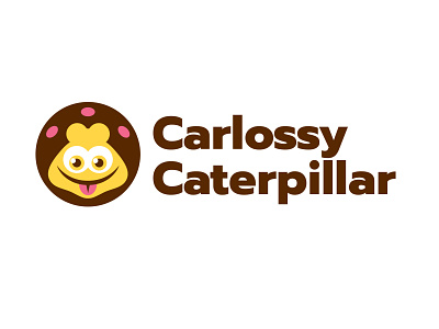 Logo for a new cryptocurrency Carlossy Caterpillar branding caterpillar cryptocurrency design identity illustration logo logotype mark