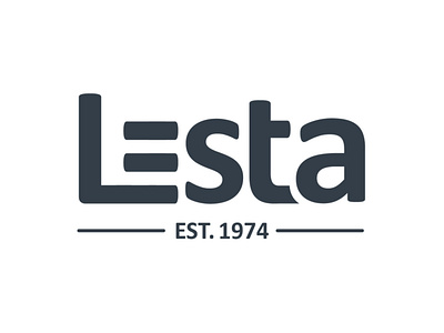 Lesta logo branding design identity logo logotype mark