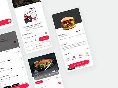 Reservation - Food delivery app booking courier drink food and drink food app food delivery app food delivery application foodie lunch order order food app reservation restaurant restaurant app