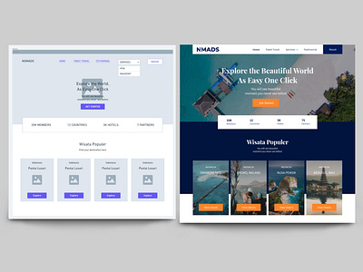 Travel Web Design app branding design logo ui ux web website