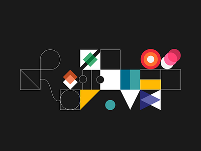 Geometric Shape | Wallpaper Design design graphic design illustration