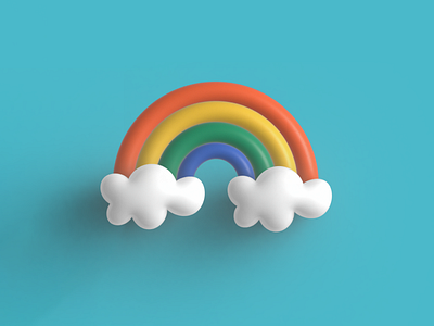 3D Rainbow Design