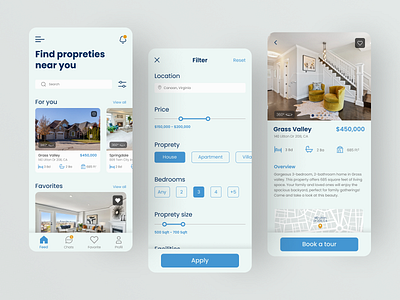 Real estate app - UI